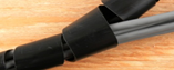 ROLL BLACK 1/2" POLYETHYLENE SPIRAL WRAP 30MTS (100FOOT)
