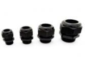 BLACK NYLON CABLE GLAND, 5-10MM 3/8"