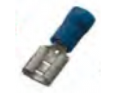 CONTACTORES HEMBRA AISLADAS AZUL