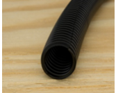 ROLL BLACK FLEXIBLE SPLIT LOOM 30MTS (100FOOT) 3/4"