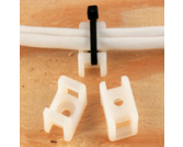 SADDLE TIE MOUNT, 3.3MM 100 PACK